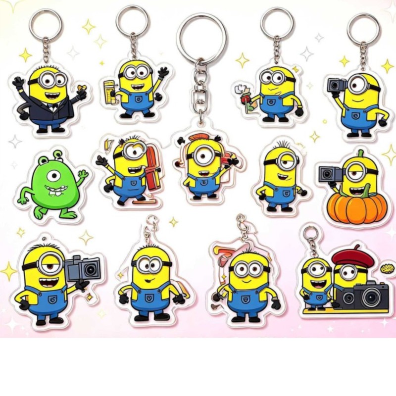 Kids Toys Deals - Porte-clés en acrylique Minions Moi, moche