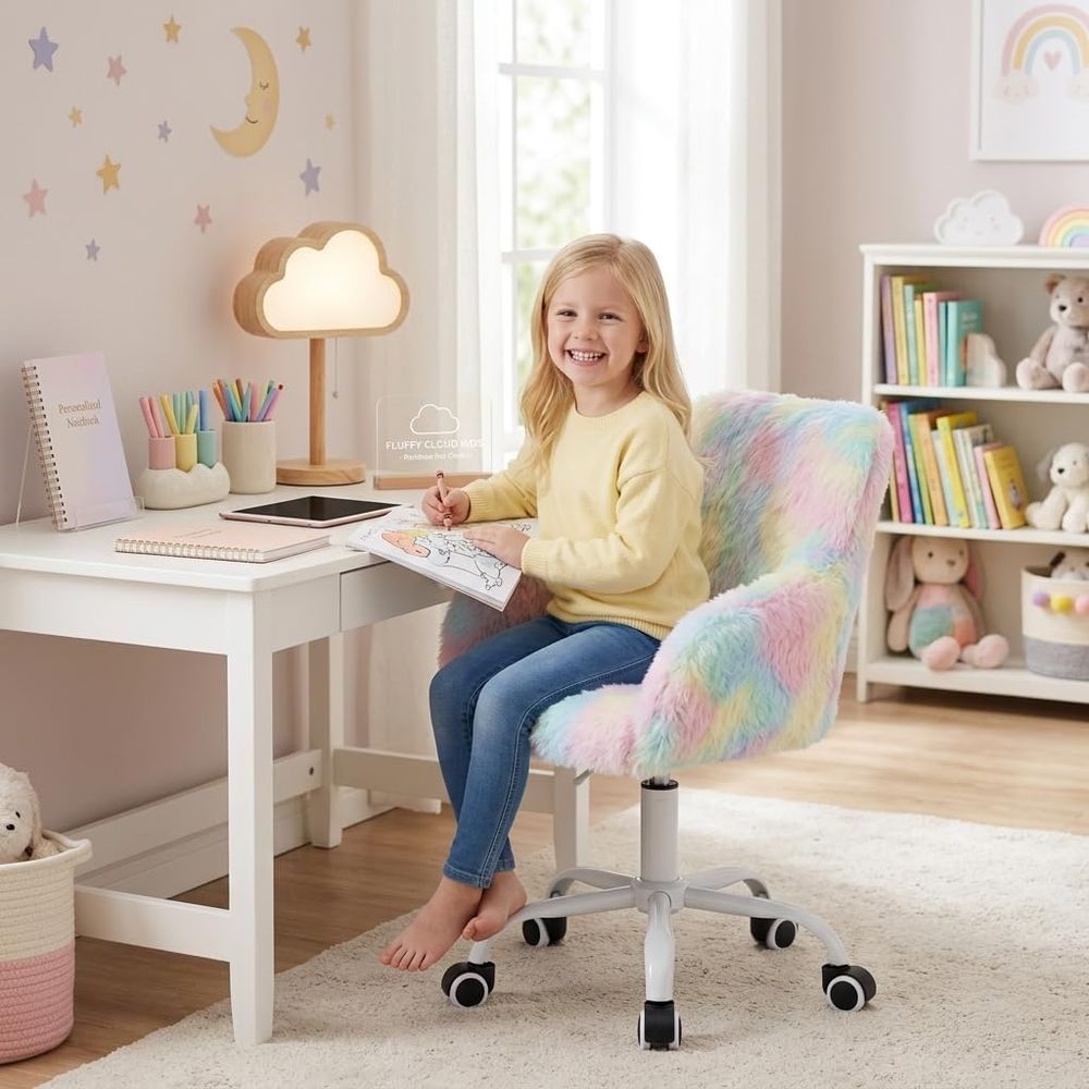 Kids & Toys Expo Saudi Arabia - Chaise pivotante pour enfants avec roulettes,