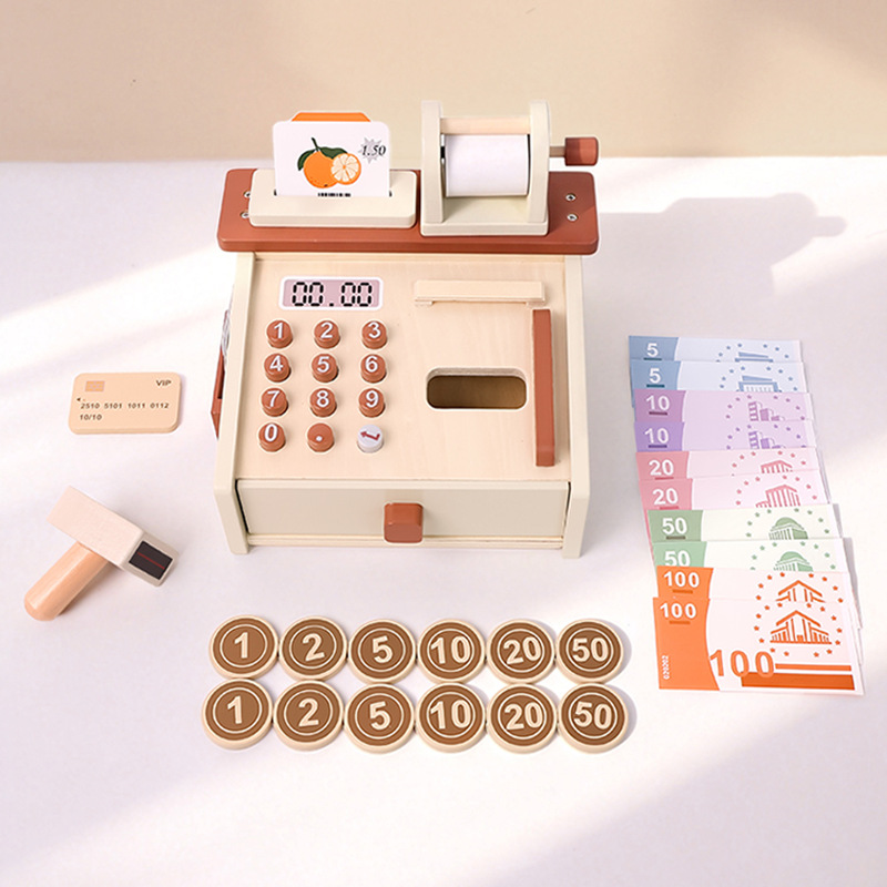 Kids Toys In Store - Caisse enregistreuse de simulation pour enfants