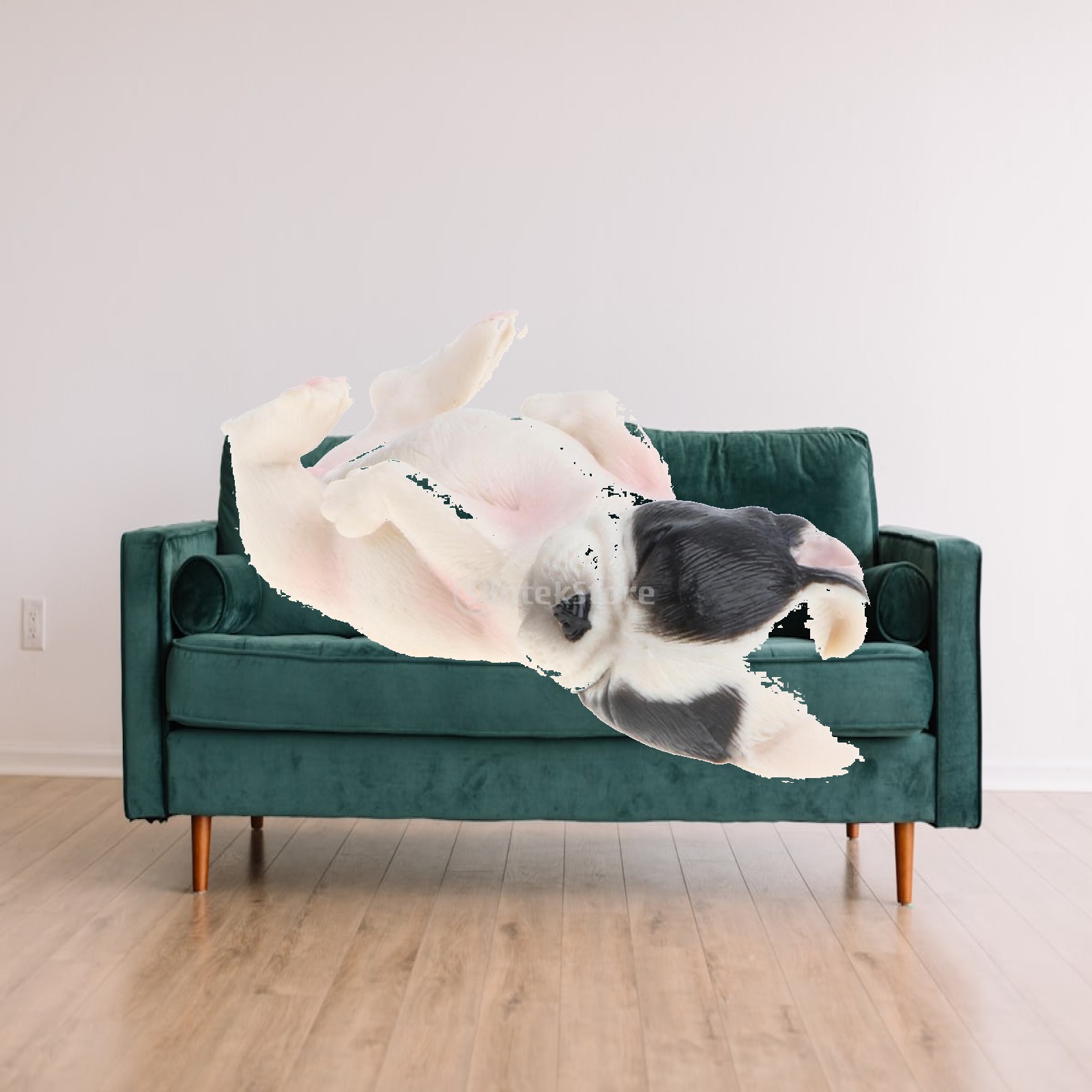 Kids Toys In Store - Figurine réaliste de chiot en plastique,