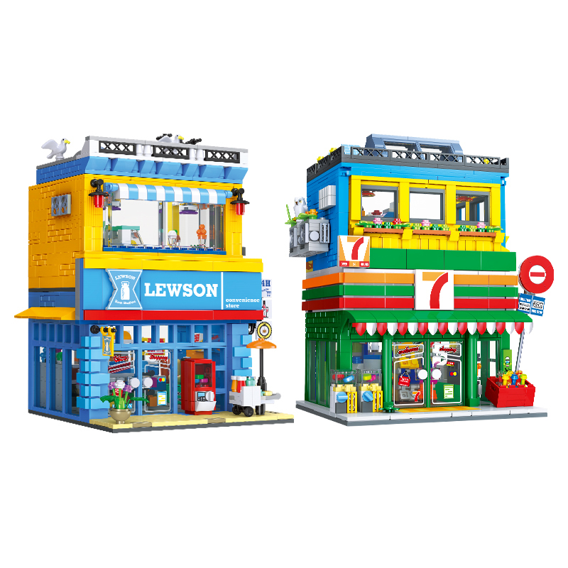 Kids Toys In Store - 1263+ Pièces Scène de Rue Magasin