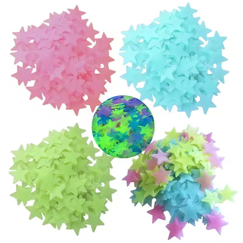 Glow In Dark Stars - Autocollants étoiles qui brillent dans la