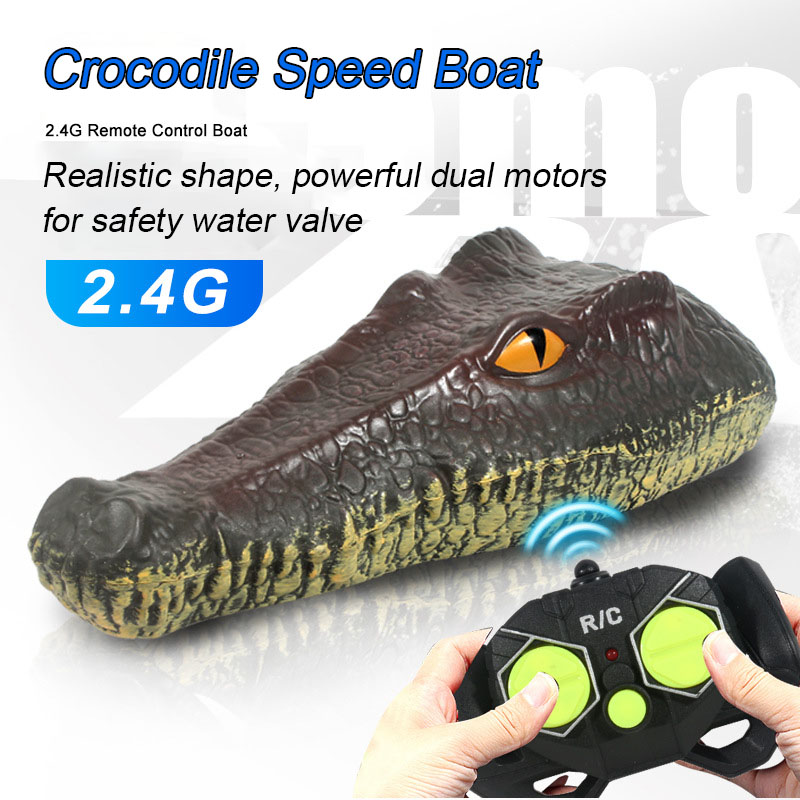 Kids Toys Under $10 - Bateau RC réaliste Crocodile et Python