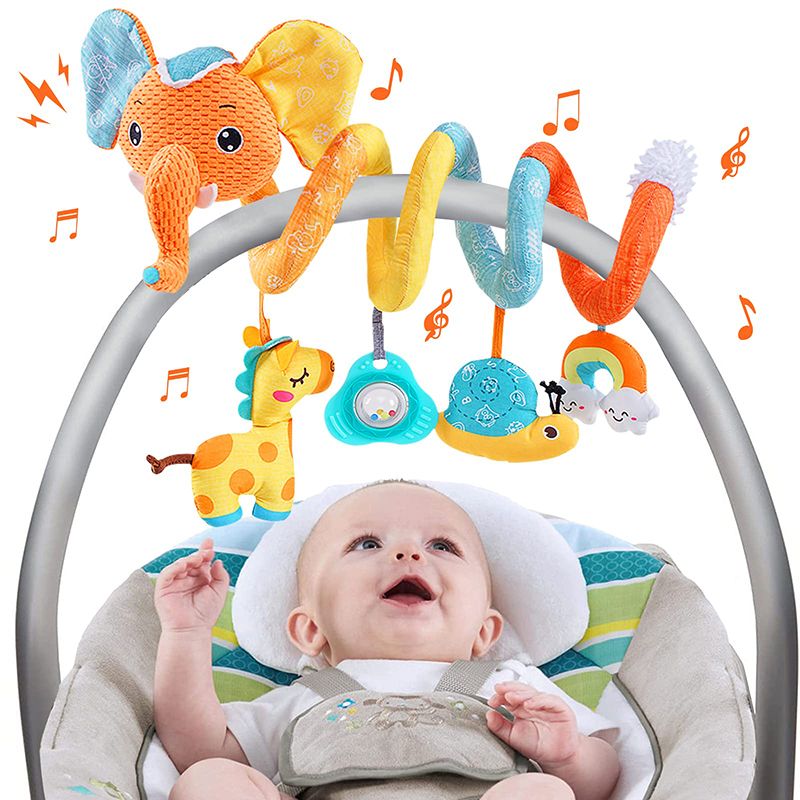 Kids Toys Elephant - Jouets de siège de voiture pour