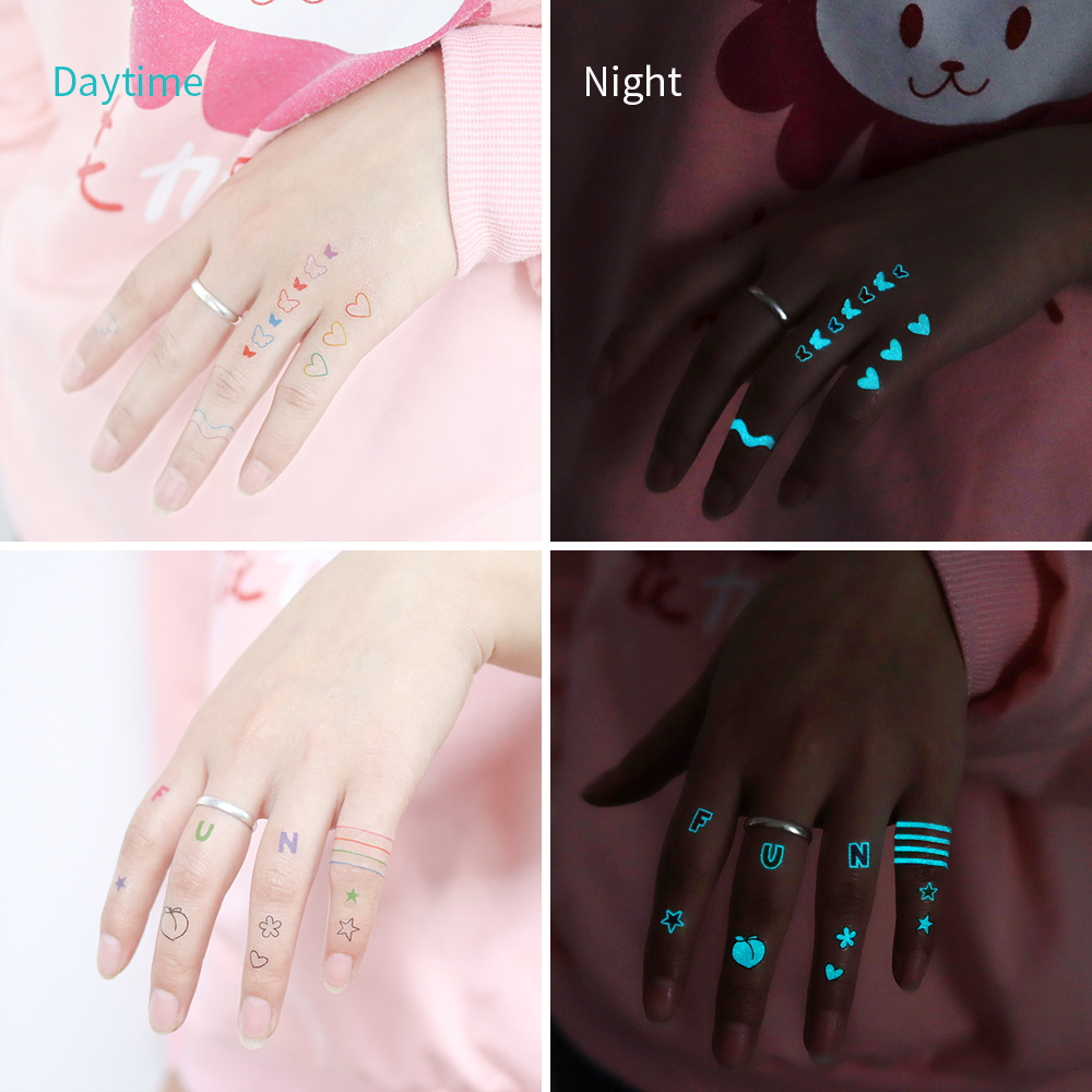 Autocollants de tatouage phosp - Glow In Dark Stars avis et prix