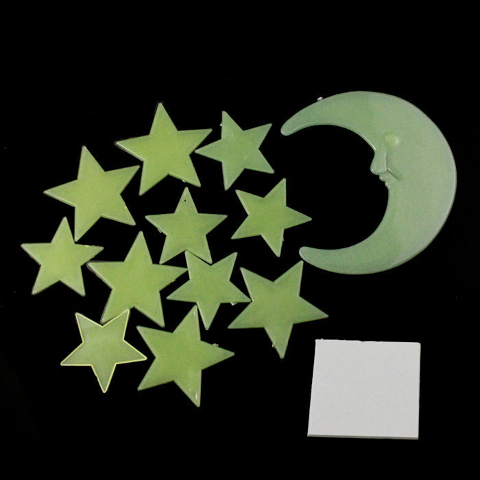 Autocollants muraux fluorescen - Glow In Dark Stars avis et prix