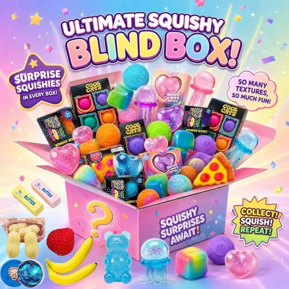 Boîte mystère Squishy, Ensembl - Kids & Toys Expo Saudi Arabia avis et prix