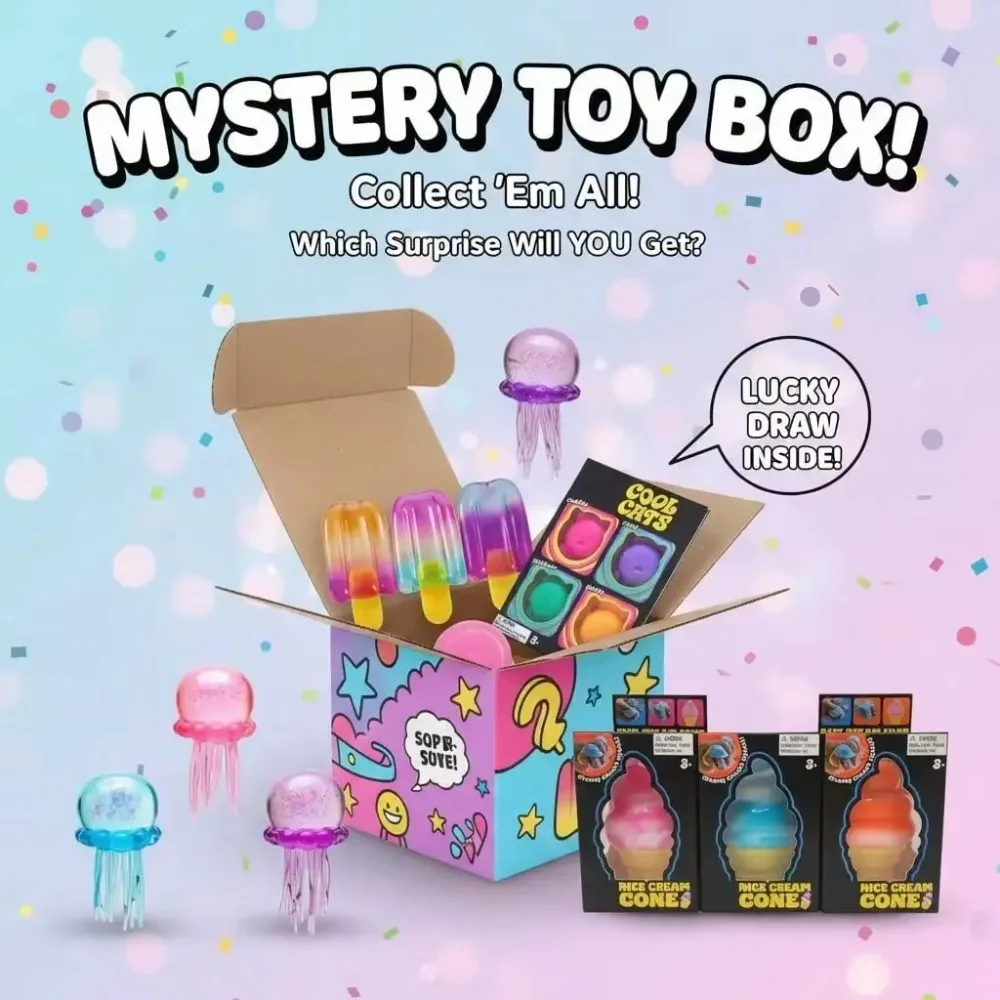 Boîte mystère Squishy, Ensembl - Kids & Toys Expo Saudi Arabia avis et prix