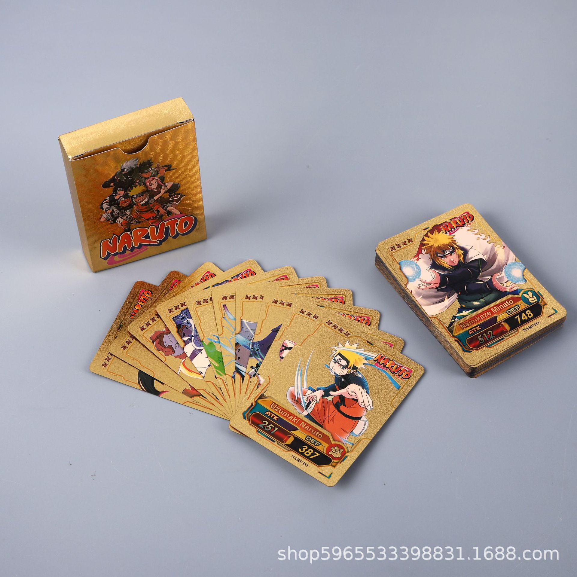 55 cartes Naruto série anglais - Card Game Kids avis et prix