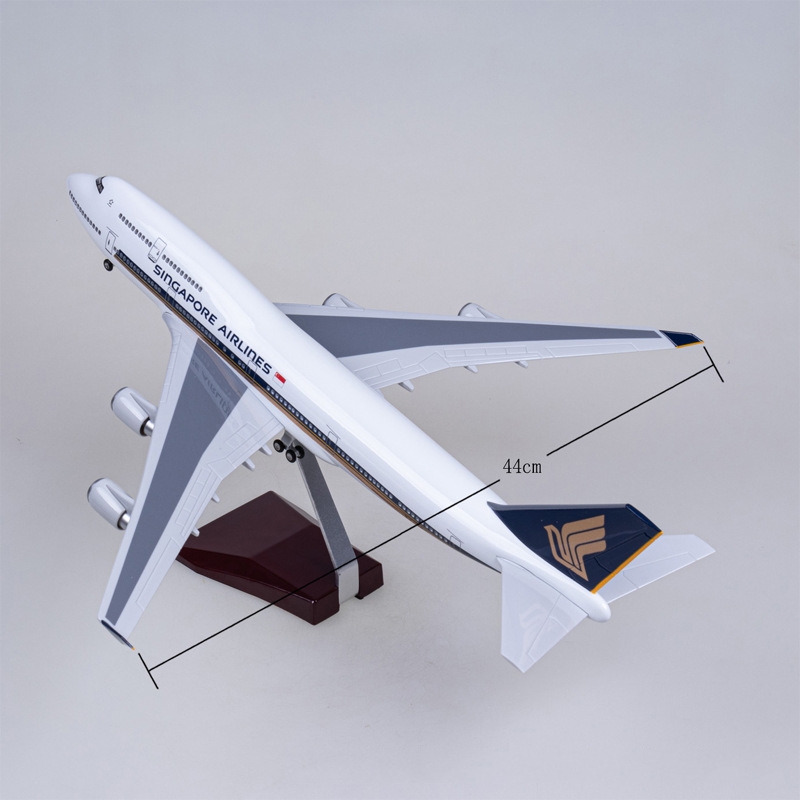 Modèle d'avion B747 de Singapo - Kids Toys Singapore avis et prix