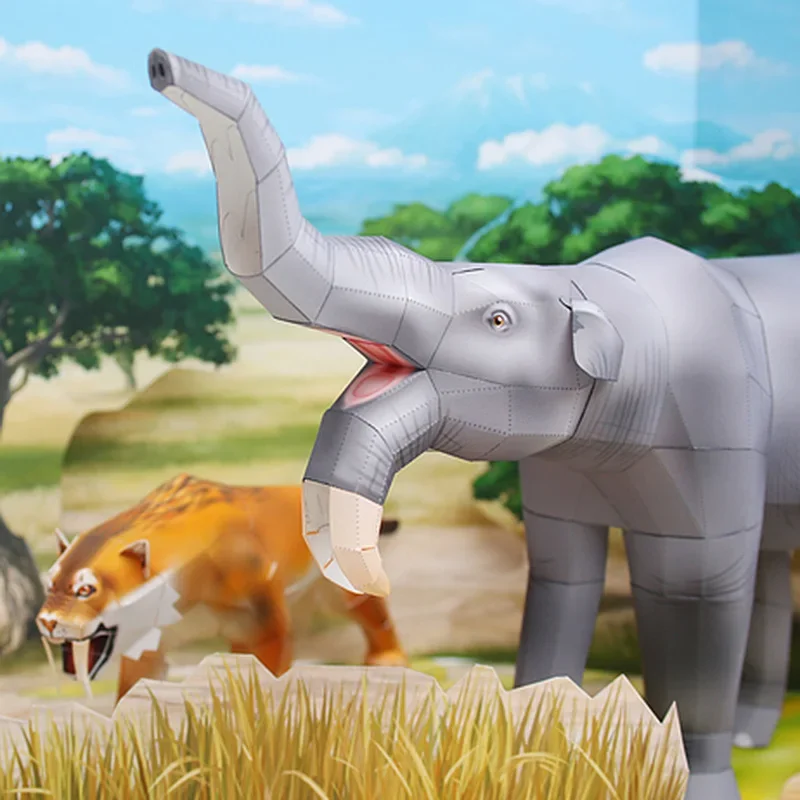 Deinotherium éléphant Origami  - Kids Toys Elephant avis et prix
