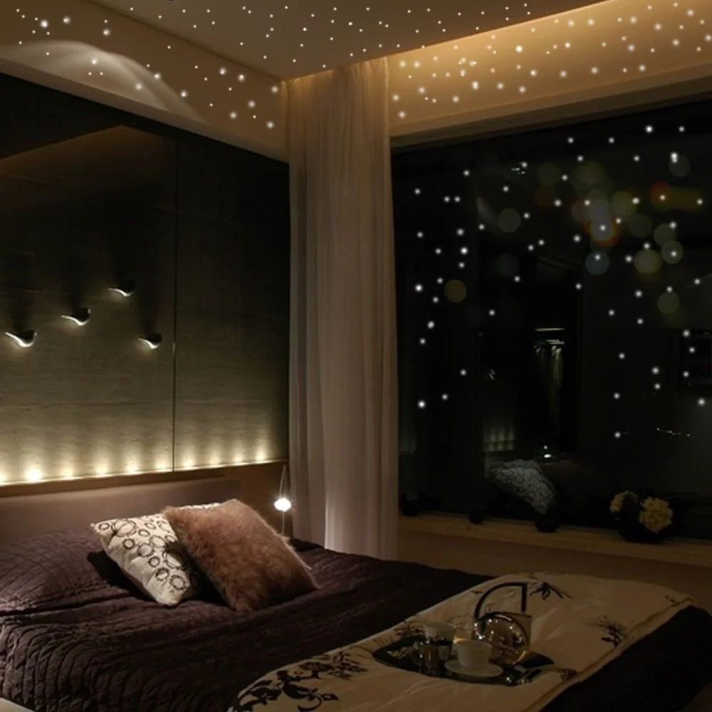 Autocollants muraux qui brille - Glow In Dark Stars avis et prix
