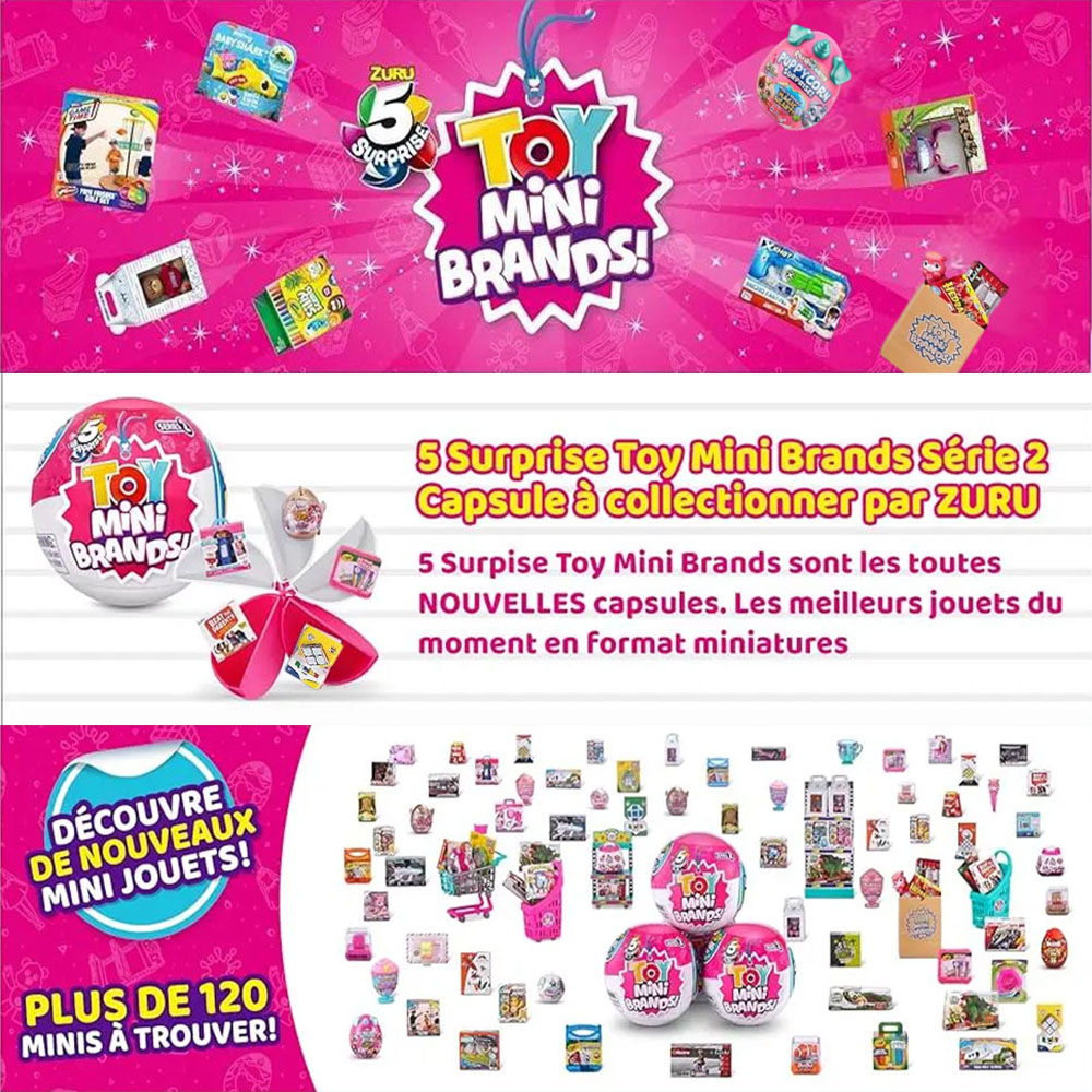 Zuru 5 Surprise Toy Mini Brand - Kids Toys Brands avis et prix