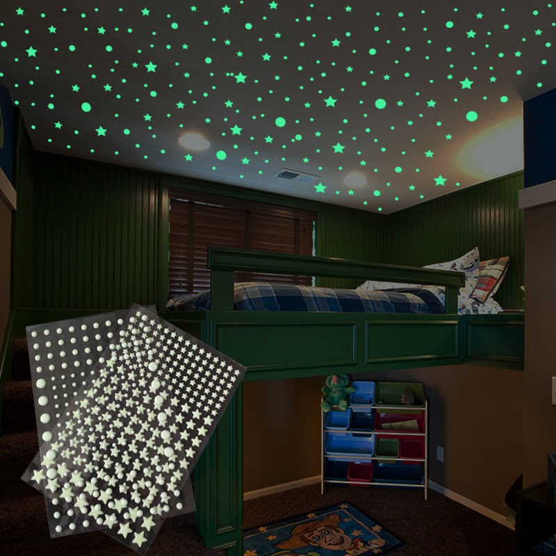 Autocollants muraux 3D Bubble  - Glow In Dark Stars avis et prix