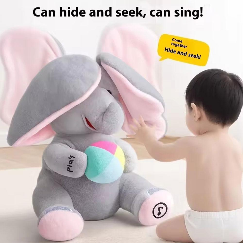 Jouet en peluche éléphant cach - Kids Toys Elephant avis et prix