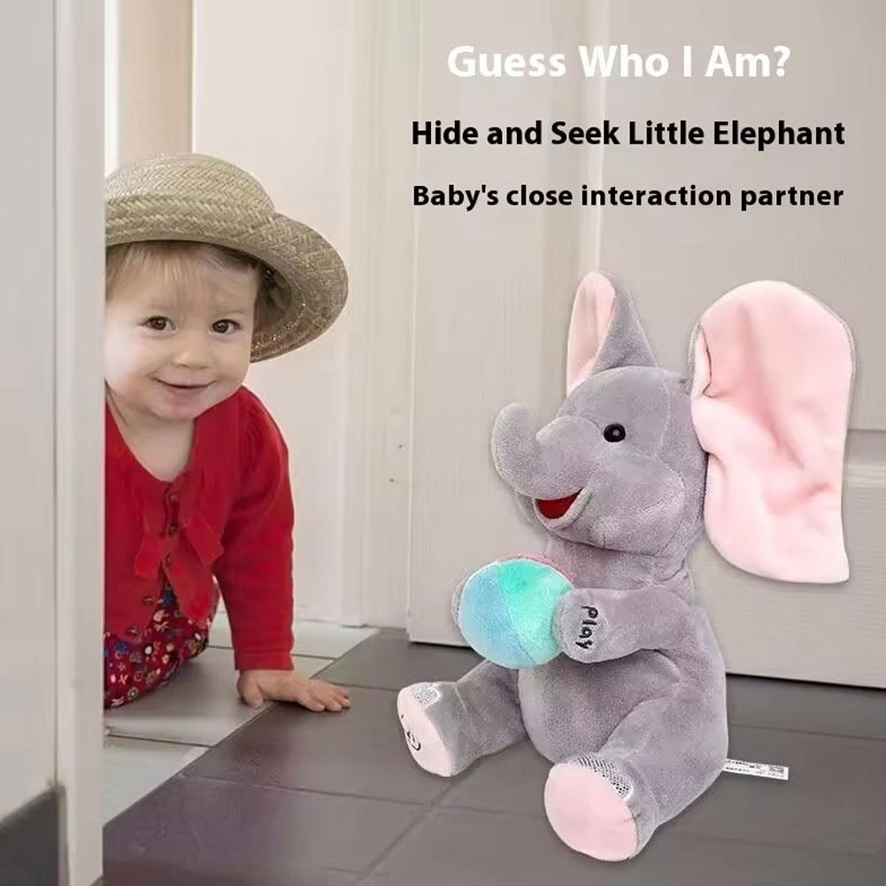 Jouet en peluche éléphant cach - Kids Toys Elephant avis et prix