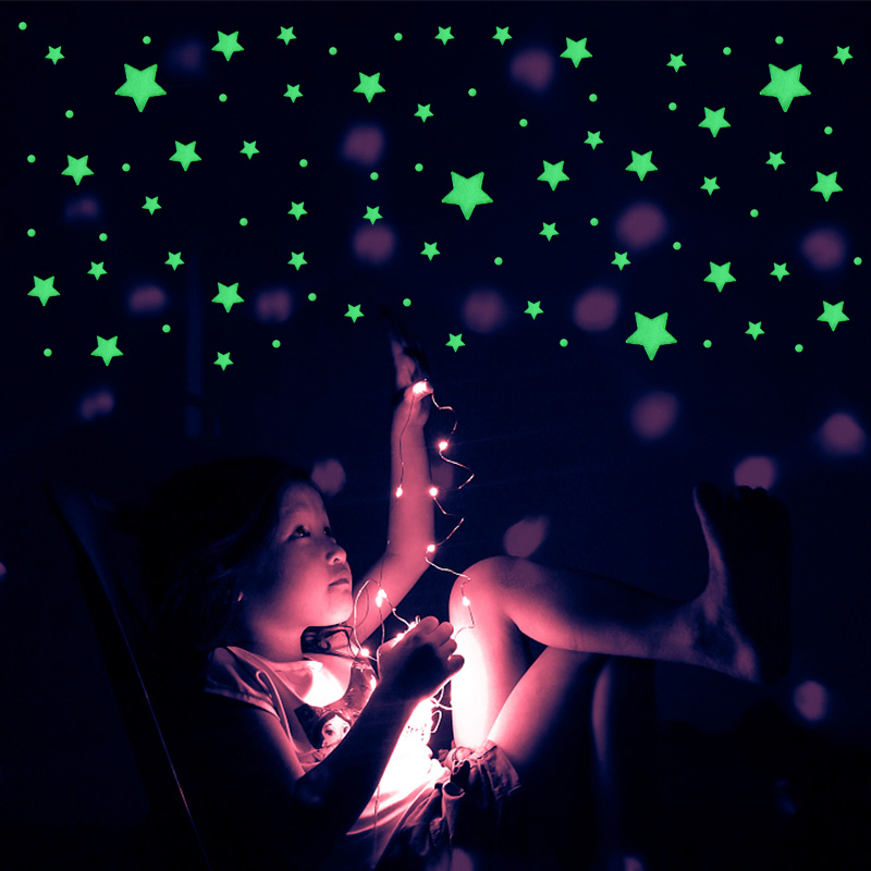 211 pièces 3D bulle étoiles lu - Glow In Dark Stars avis et prix