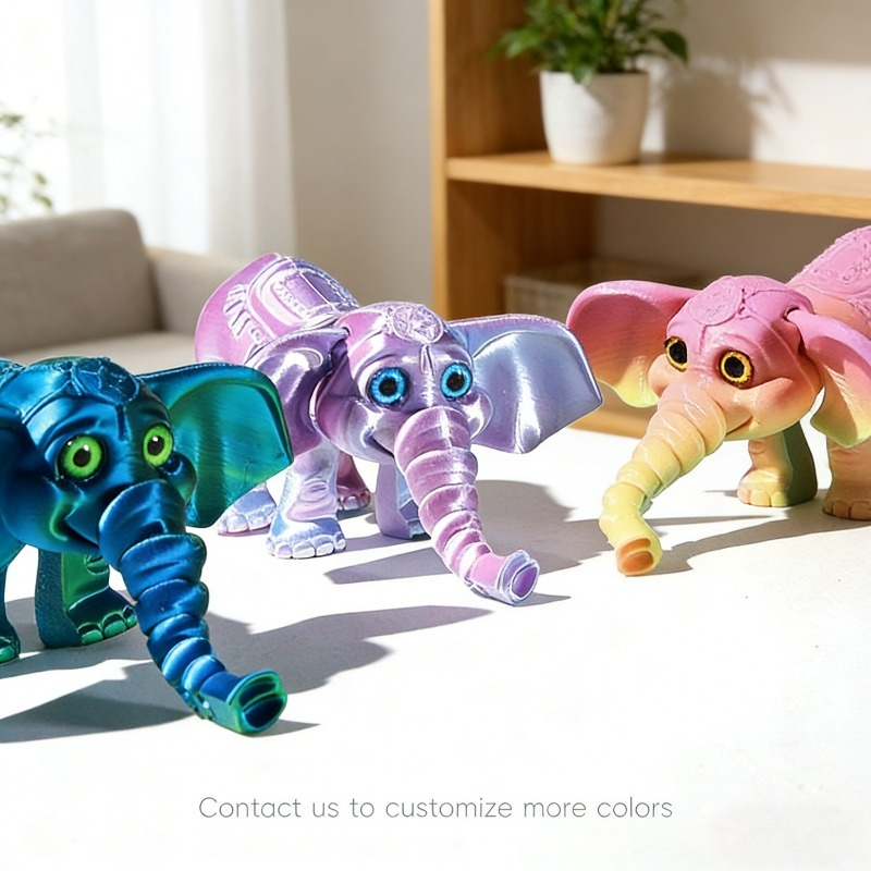 Modèle d'éléphant imprimé en 3 - Kids Toys Elephant avis et prix