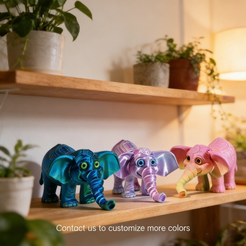 Modèle d'éléphant imprimé en 3 - Kids Toys Elephant avis et prix