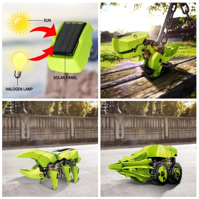 Kit robot solaire 3-en-1, joue - Kids Toys Under $10 avis et prix