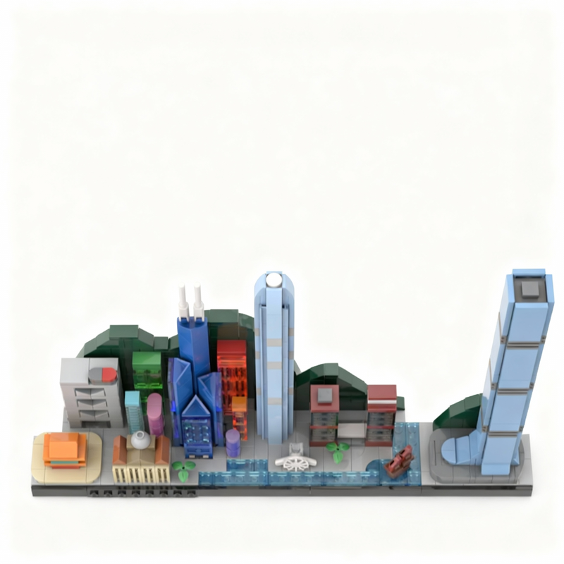 667 pièces MOC Modèle de la si - Kids Toys Hong Kong avis et prix