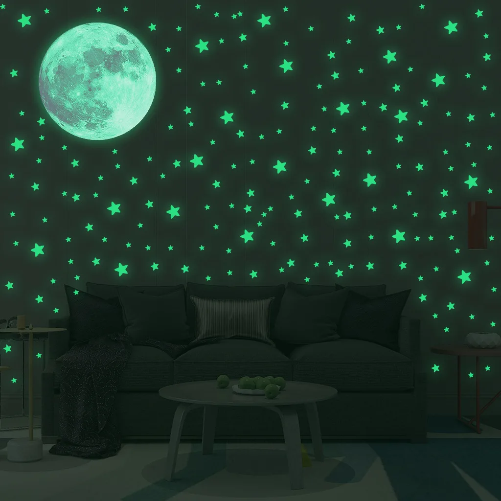 Autocollants muraux étoiles de - Glow In Dark Stars avis et prix
