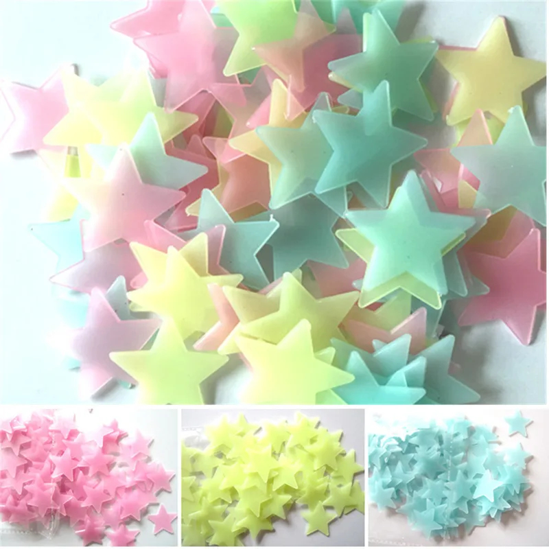 100 autocollants étoiles fluor - Glow In Dark Stars avis et prix