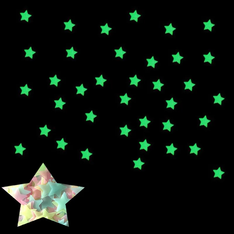 100 autocollants étoiles fluor - Glow In Dark Stars avis et prix
