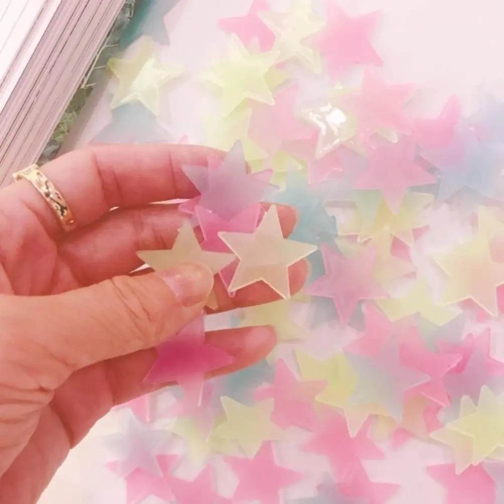 100 autocollants étoiles color - Glow In Dark Stars avis et prix